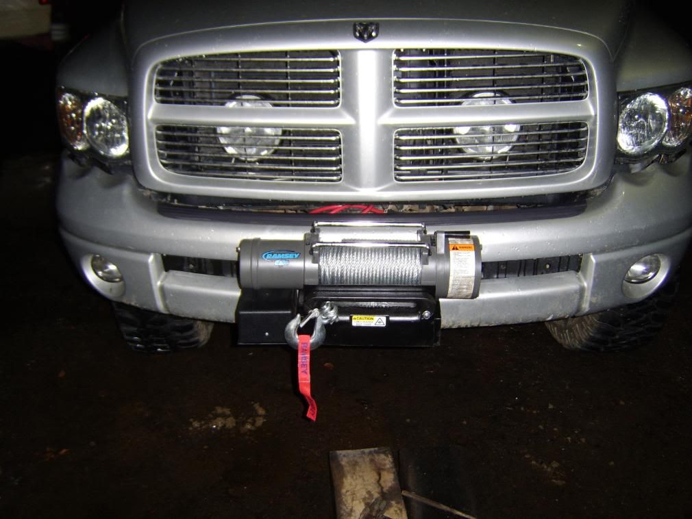 Winch mount help DodgeTalk Forum